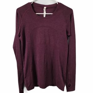 Lululemon Swiftly Tech Long Sleeve Athletic Plum